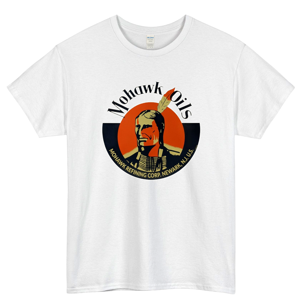 Mohawk Oils Logo Mens Unisex Short Sleeve T-Shirt Size S-3XL - P