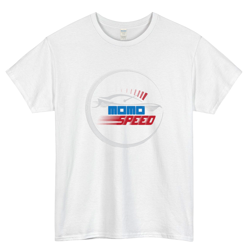 Momo speed Logo Mens Unisex Short Sleeve T-Shirt Size S-3XL - P