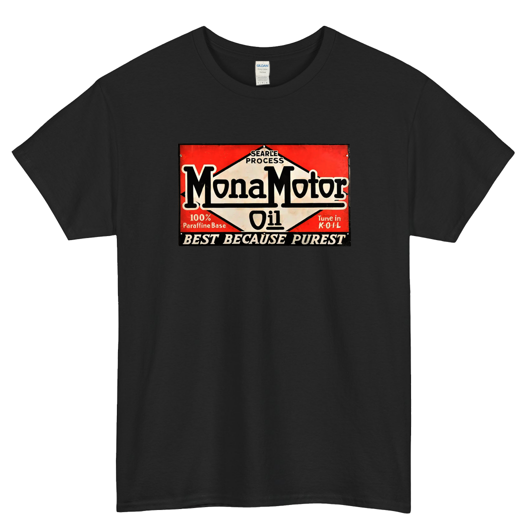 Mona Motor Oil Logo Mens Unisex Short Sleeve T-Shirt Size S-3XL - P