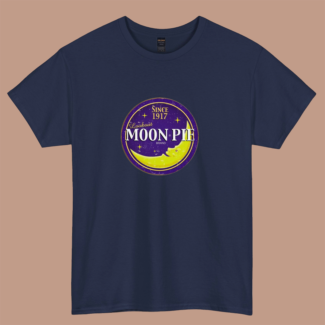 Moon Pie logo SHORT SLEEVE T SHIRT S-3XL-P
