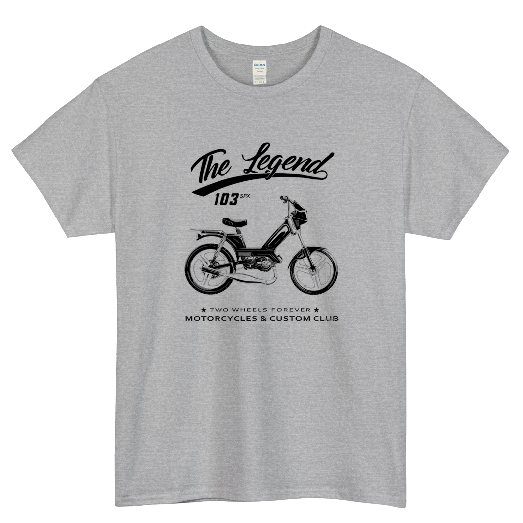 Moped 103 SPX Logo Mens Unisex Short Sleeve T-Shirt Size S-3XL - P
