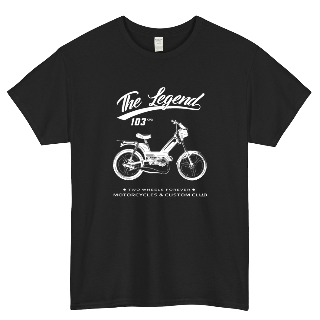 Moped 103 SPX Logo Mens Unisex Short Sleeve T-Shirt Size S-3XL - P