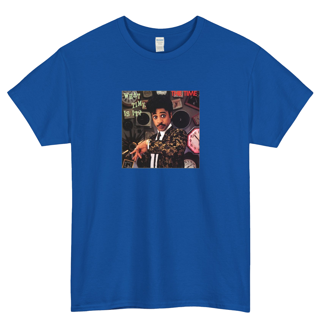 Morris Day What Time Is It logo SHORT SLEEVE T SHIRT SIZE S-3XL - P