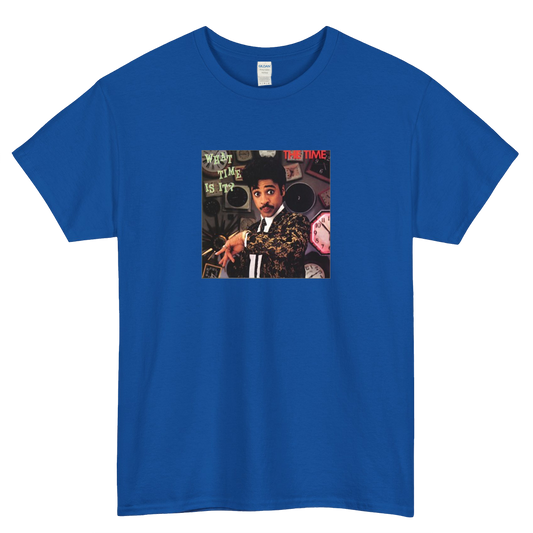 Morris Day What Time Is It logo SHORT SLEEVE T SHIRT SIZE S-3XL - P