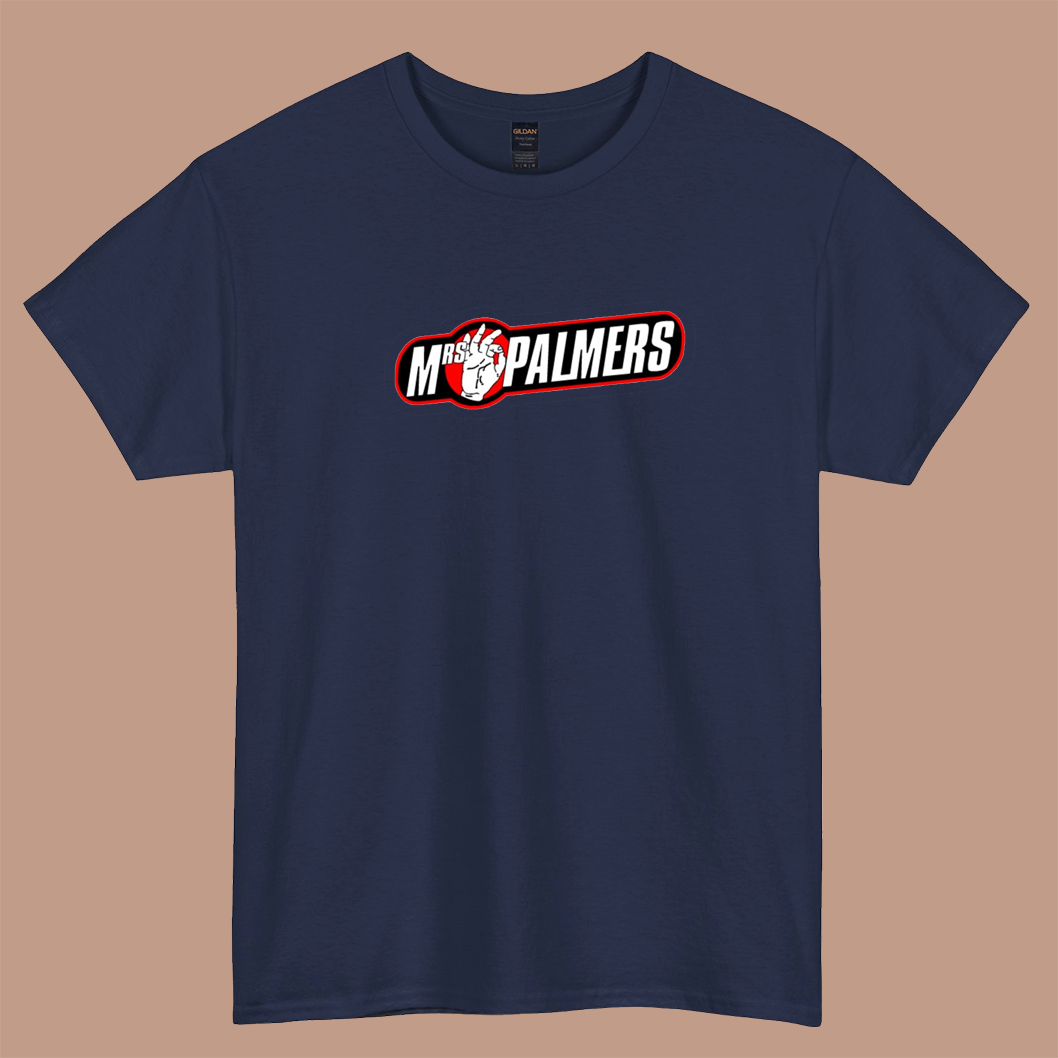Mrs Palmers Surf wax logo SHORT SLEEVE T SHIRT S-3XL-P