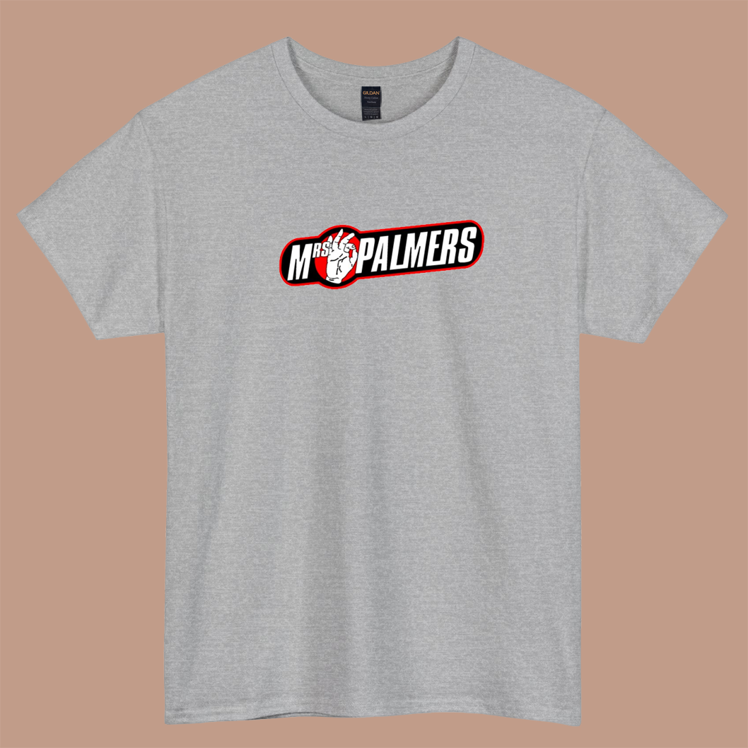 Mrs Palmers Surf wax logo SHORT SLEEVE T SHIRT S-3XL-P