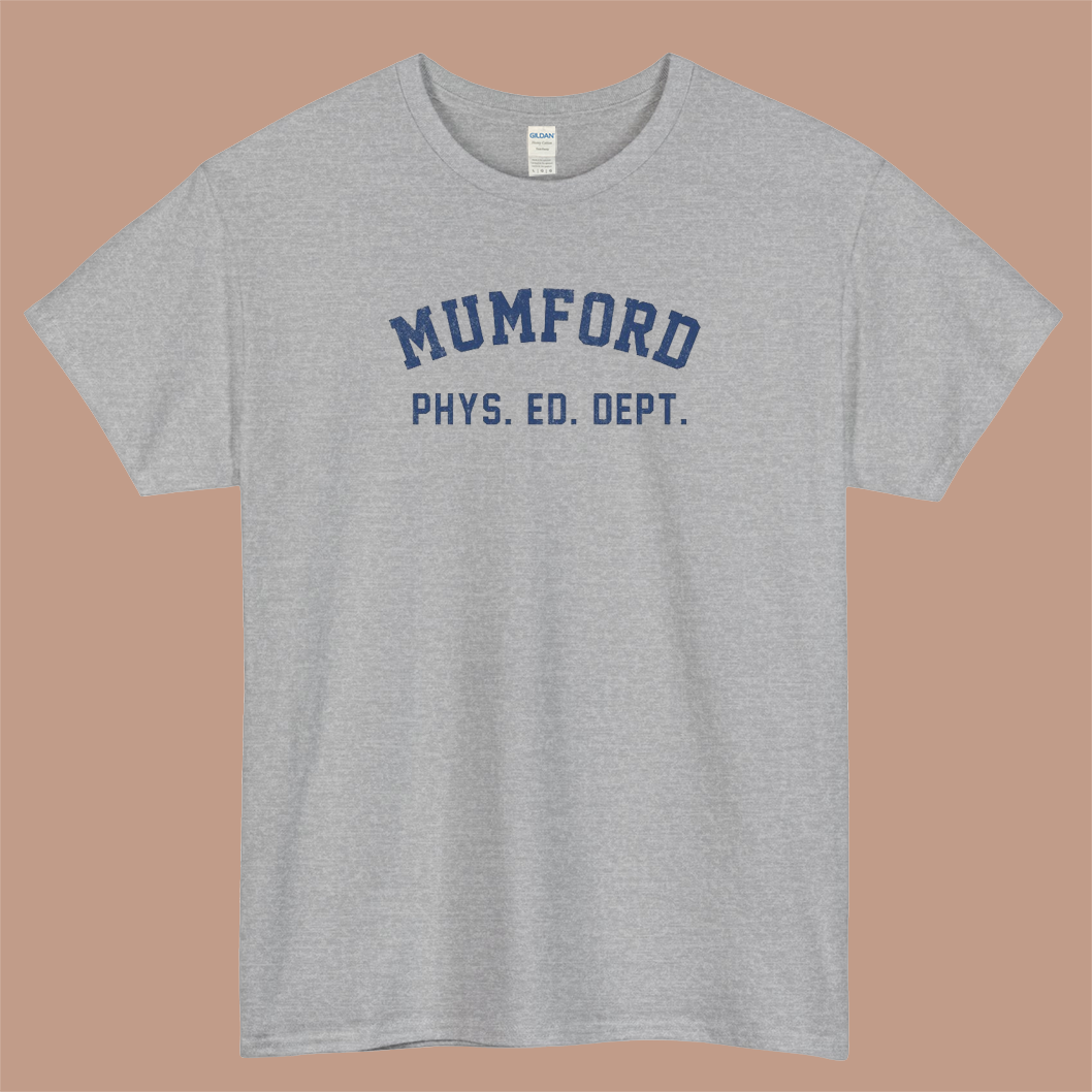 Mumford Phys Ed Dept Logo Mens Unisex Short Sleeve T-Shirt Size S-3XL - P
