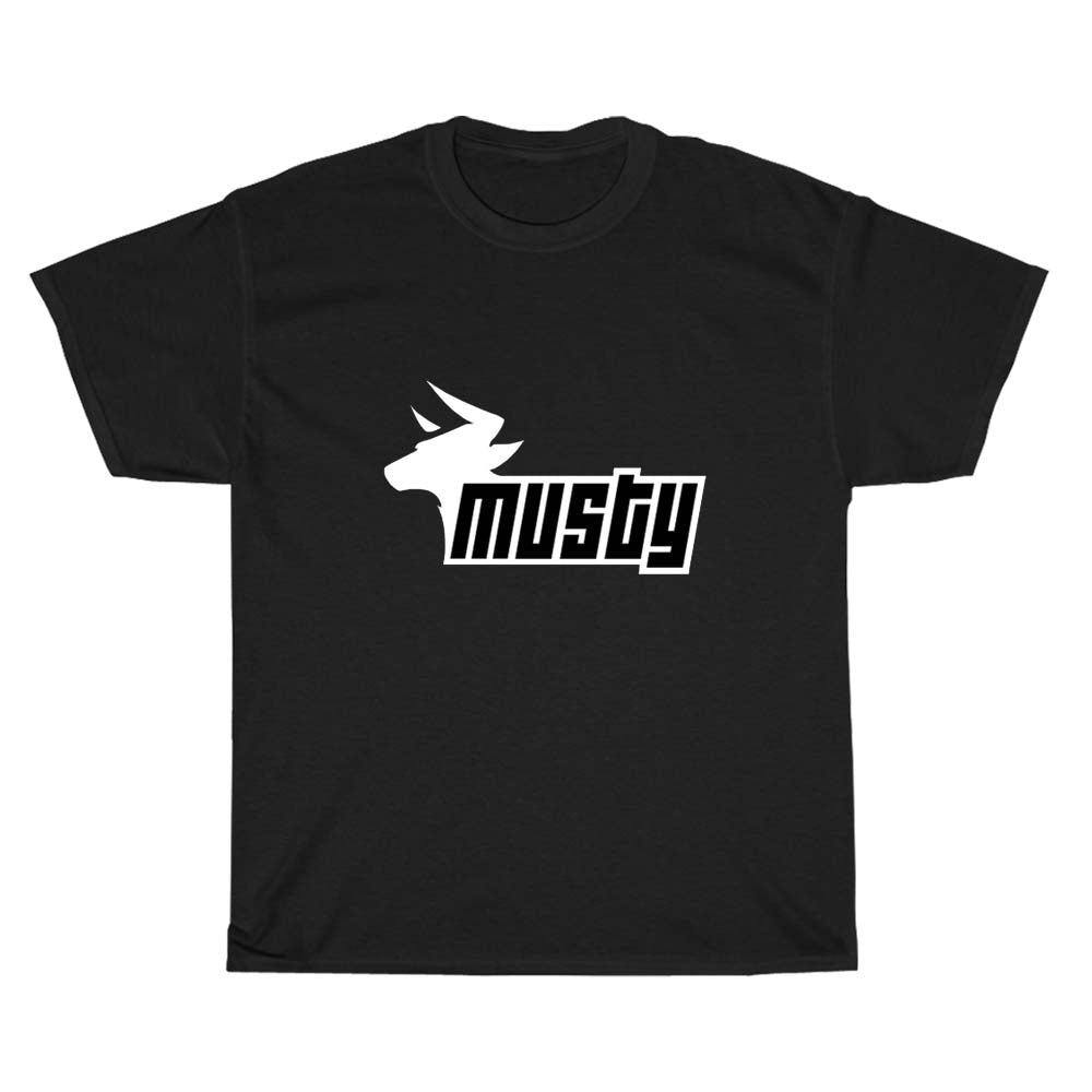 Musty Logo Men's Unisex T Shirt Size S to 3XL