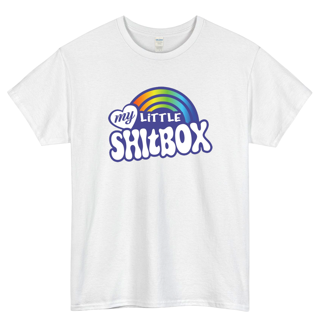 My Little Shitbox Logo Mens Unisex Short Sleeve T-Shirt Size S-3XL - P