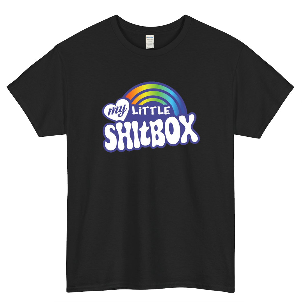 My Little Shitbox Logo Mens Unisex Short Sleeve T-Shirt Size S-3XL - P