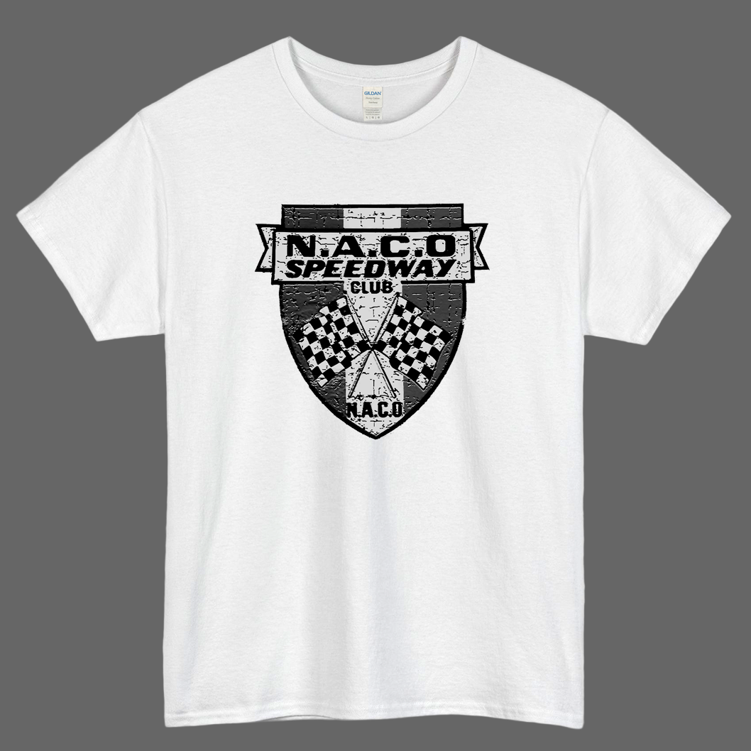 N-A-C-O Speedway logo short slevee t shirt SIZE S-3XL -P