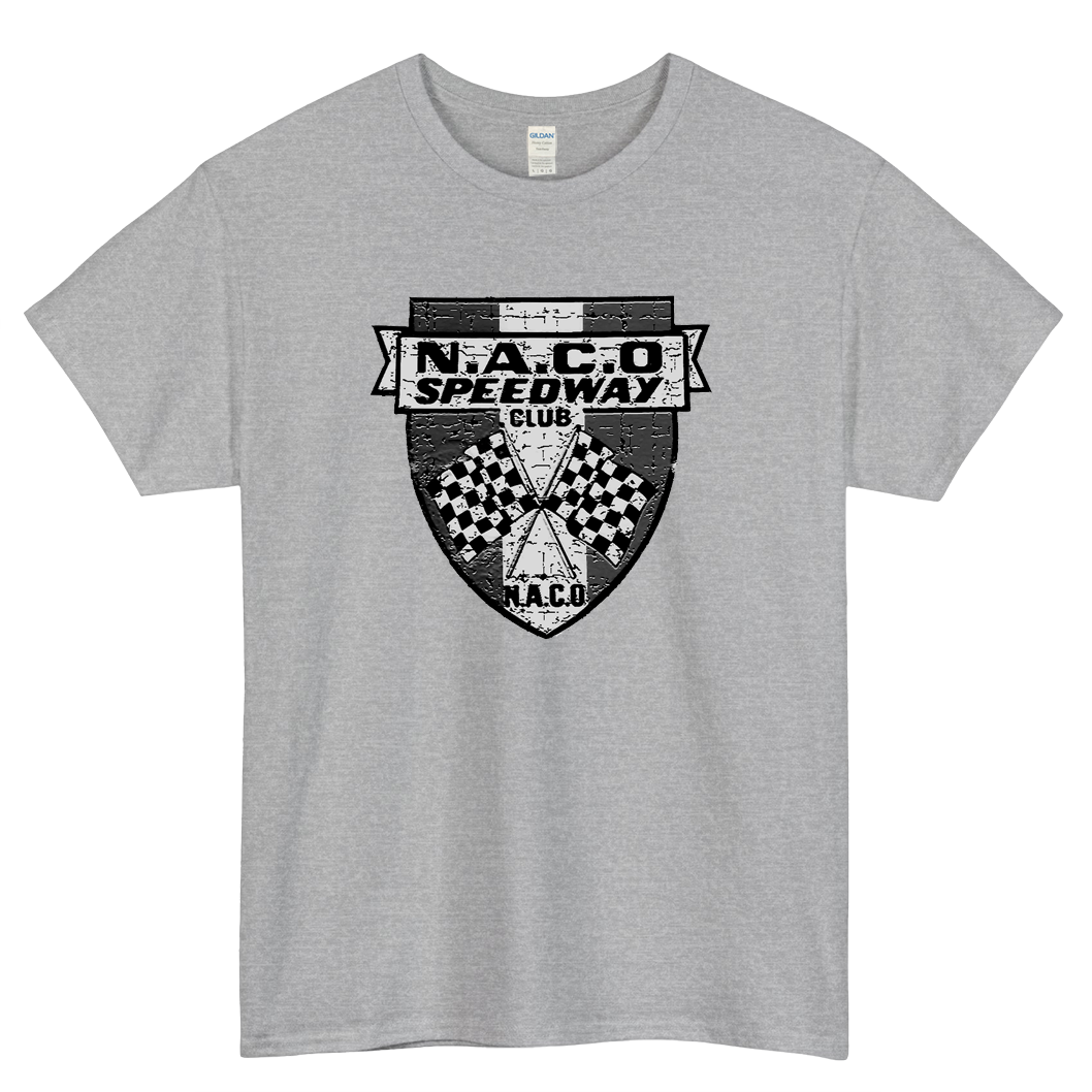 N-A-C-O Speedway logo short slevee t shirt SIZE S-3XL -P
