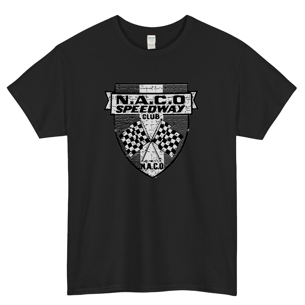 N-A-C-O Speedway logo short slevee t shirt SIZE S-3XL -P
