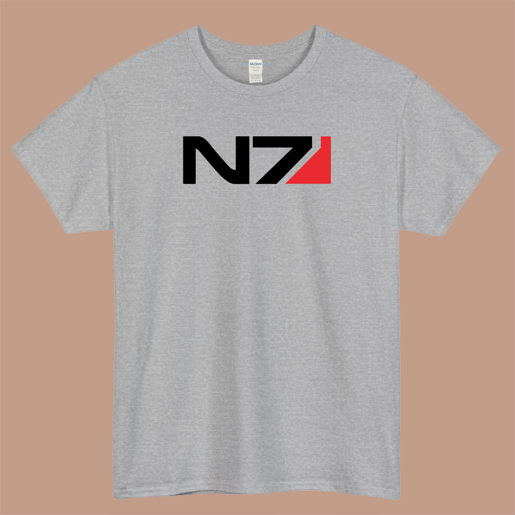N7 Logo Mens Unisex Short Sleeve T-Shirt Size S-3XL - P