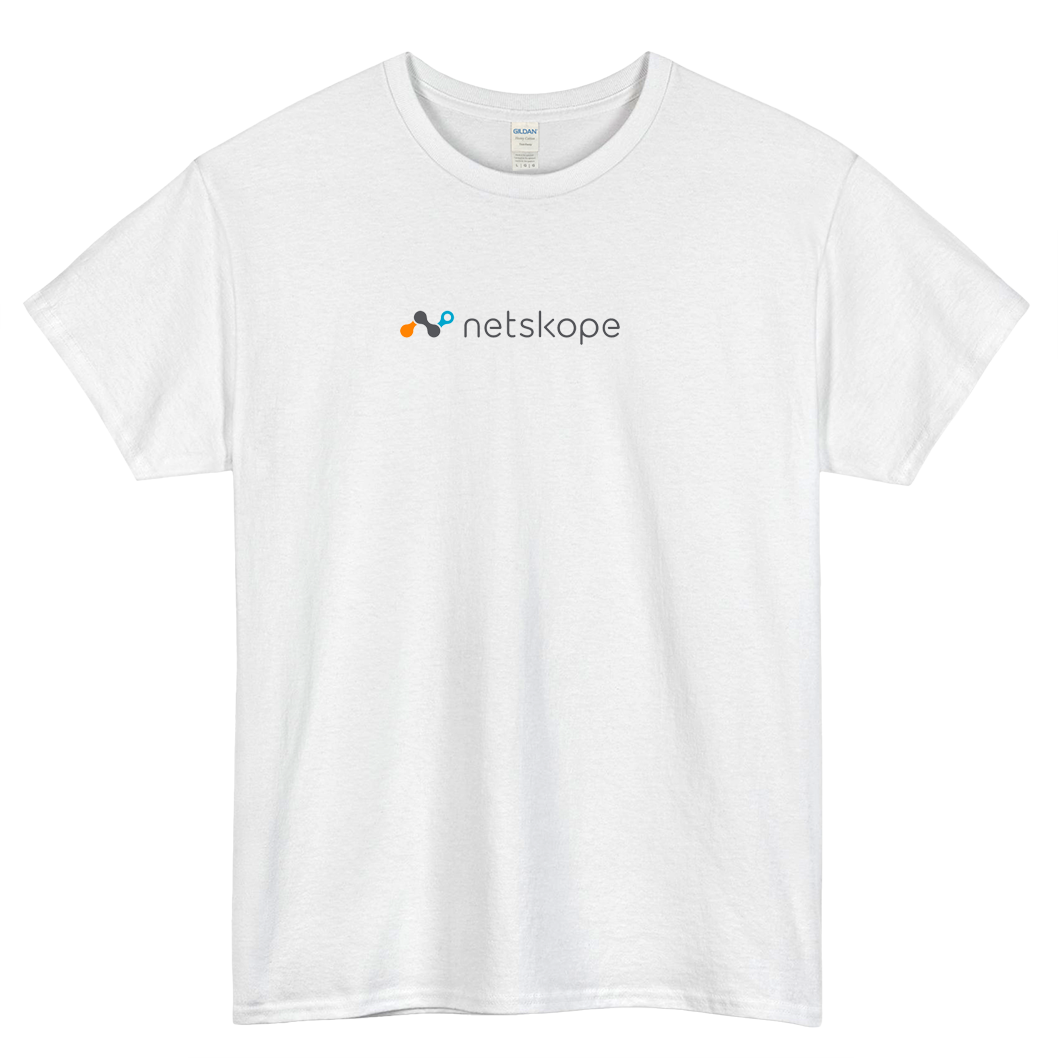 NETSKOPE LOGO short SLEEVE T SHIRT -P