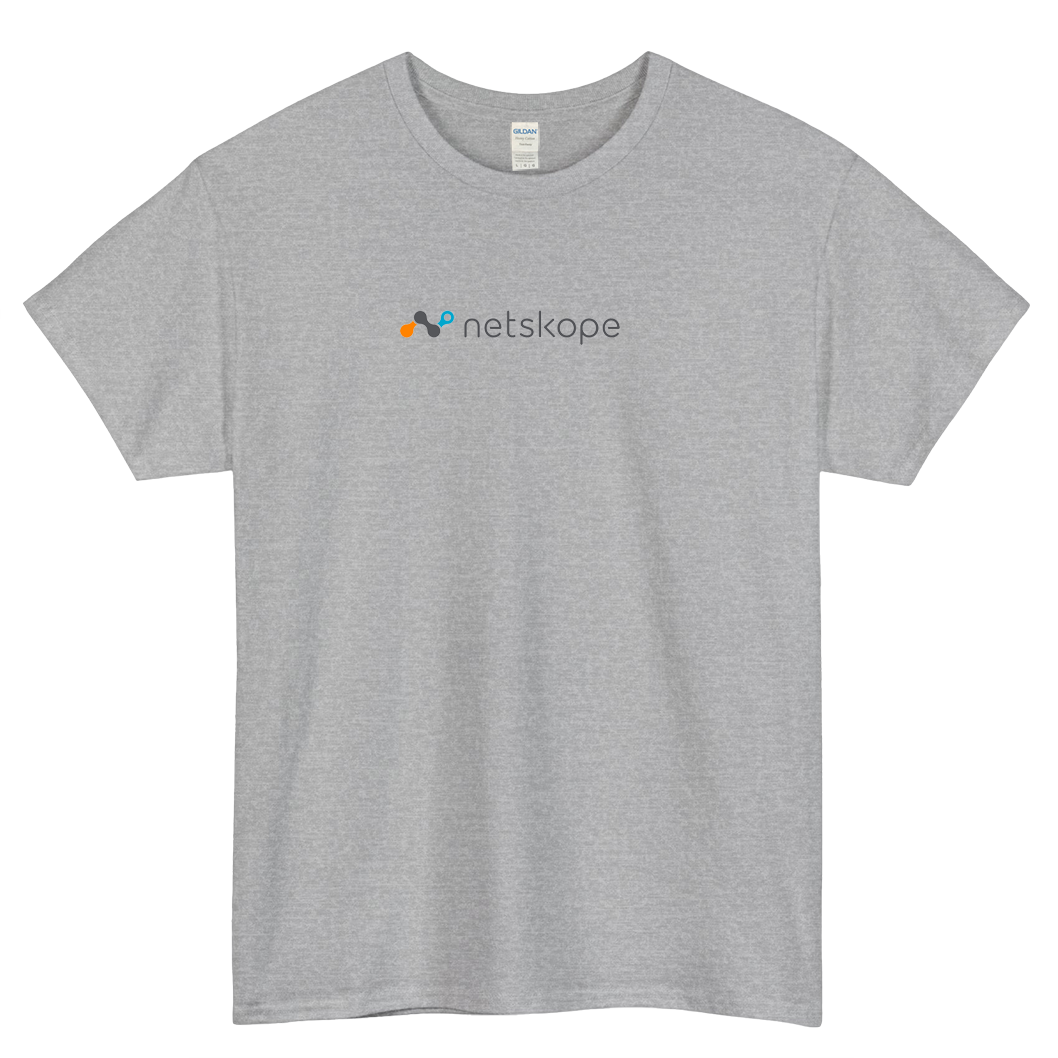 NETSKOPE LOGO short SLEEVE T SHIRT -P