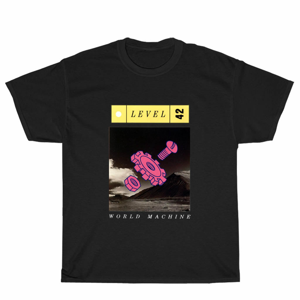 NEW LEVEL 42 WORLD MACHINE LOGO Unisex Men's T Shirt Size S to 3XL
