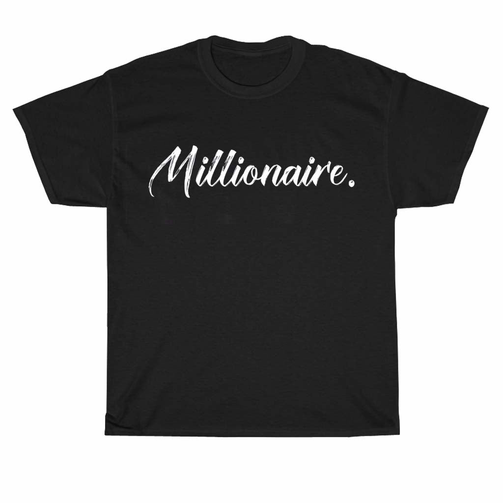 NEW Millionaire Costume On My Logo Unisex Men's T Shirt Size S to 3XL