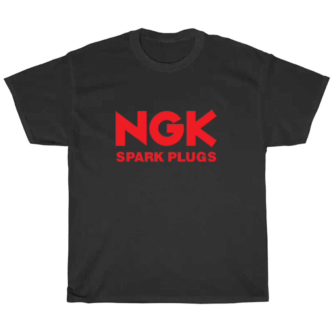 NGK Spark Plug Logo Men's Unisex T Shirt Size S to 3XL