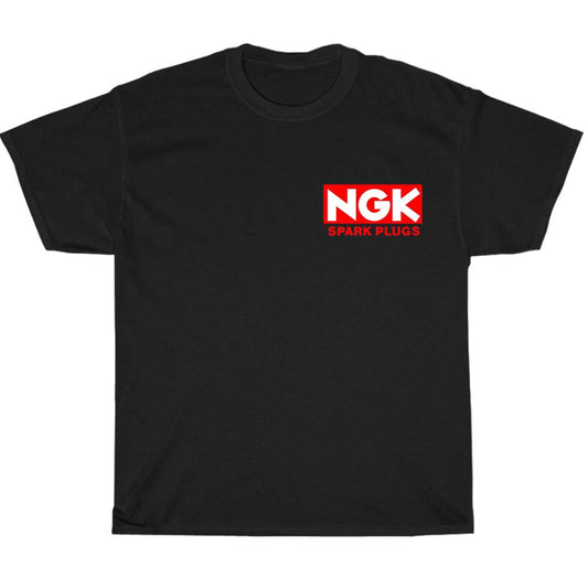 NGK Spark Plug logo Men's Unisex T Shirt Size S to 3XL