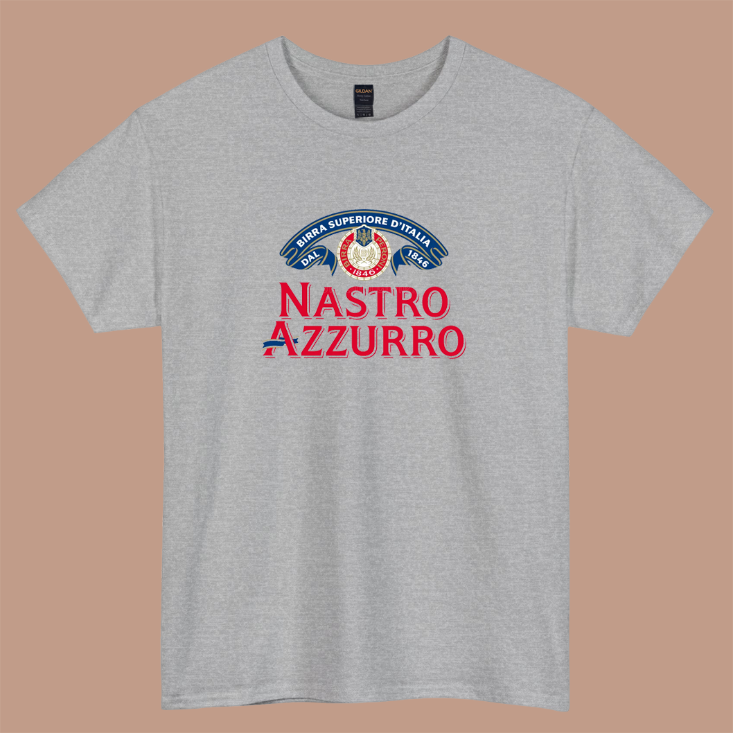 Nastro Azzurro Logo short sleeve t shirt S-3XL -P