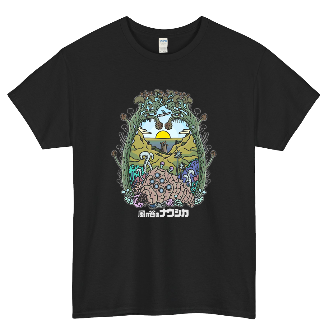Nausicaa Of The Valley Wind Logo Mens Unisex Short Sleeve T-Shirt Size S-3XL - P