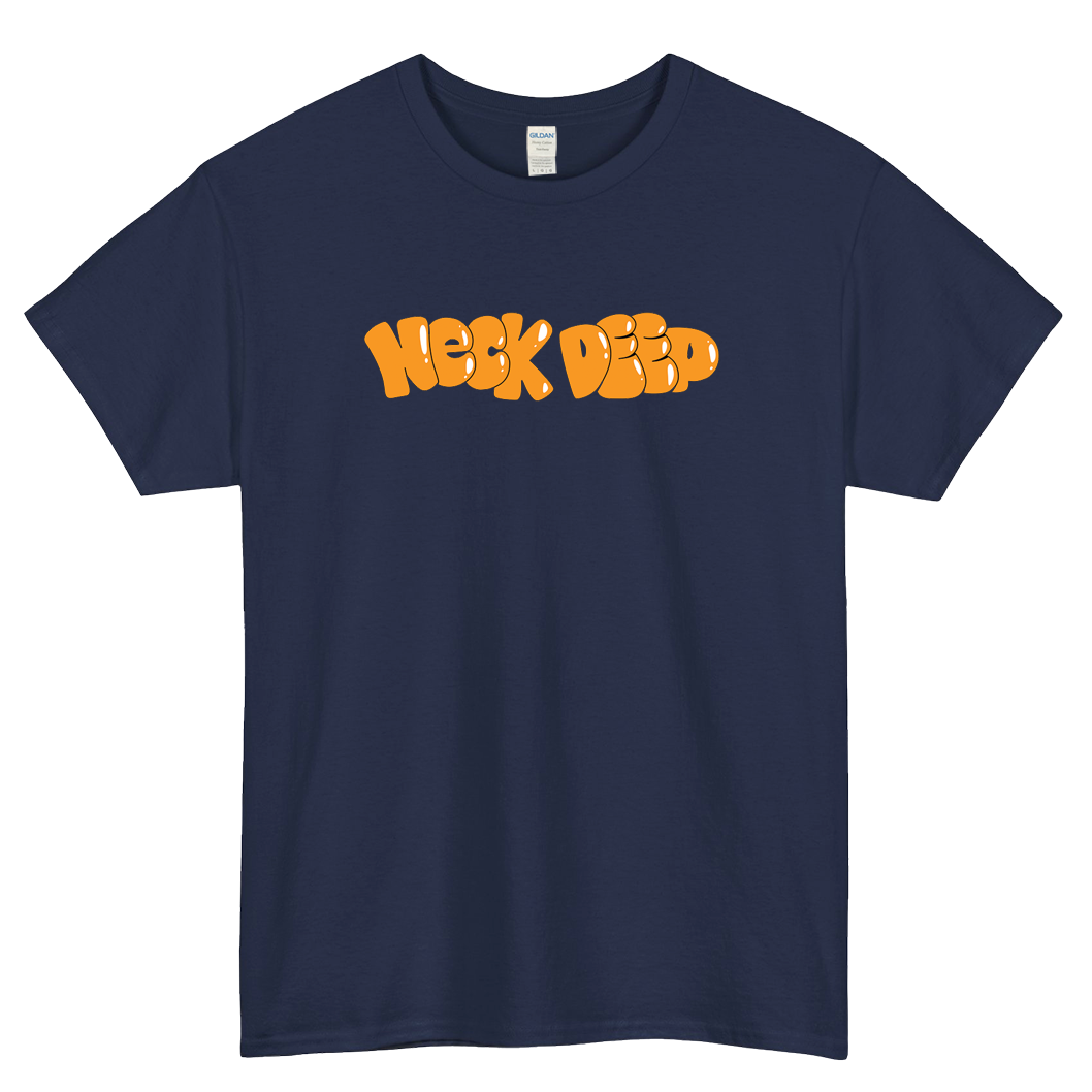 Neck Deep logo SHORT SLEEVE T SHIRT -P