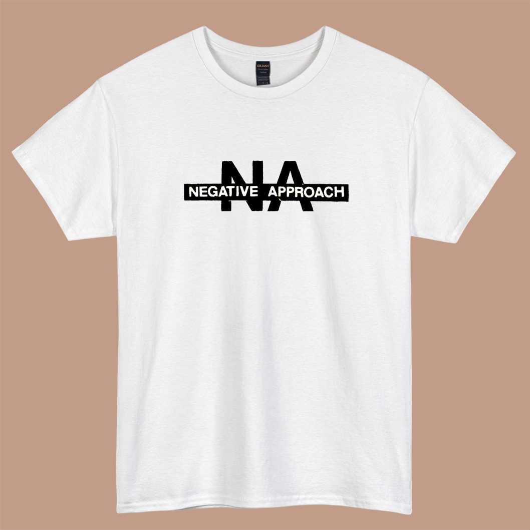 Negative Approach Logo short sleeve t shirt size S-3XL -P