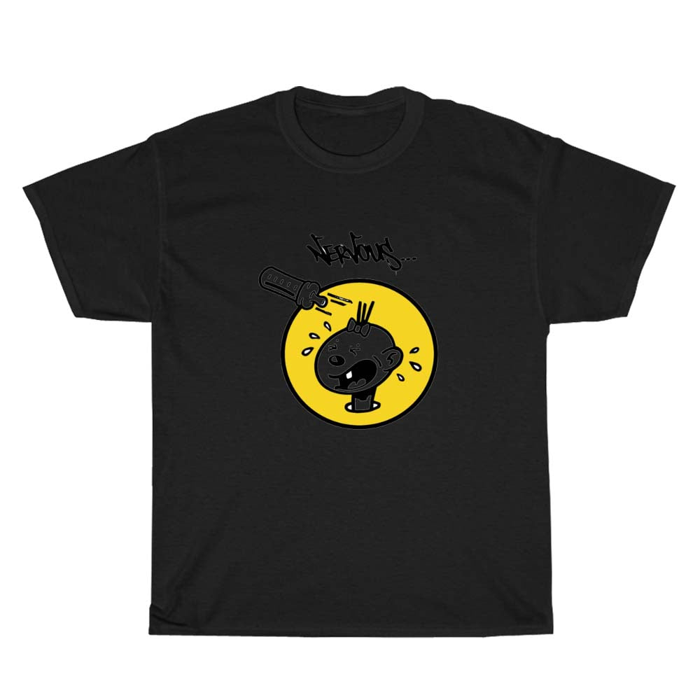 Nervous Logo Men's Unisex T Shirt Size S to 3XL