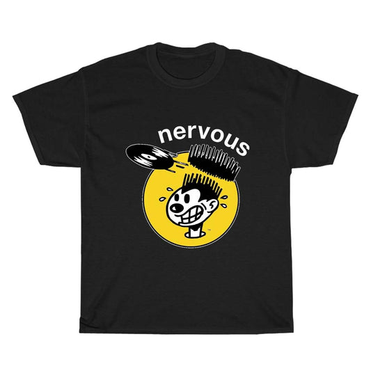 Nervous Records Logo Men's Unisex T Shirt Size S to 3XL