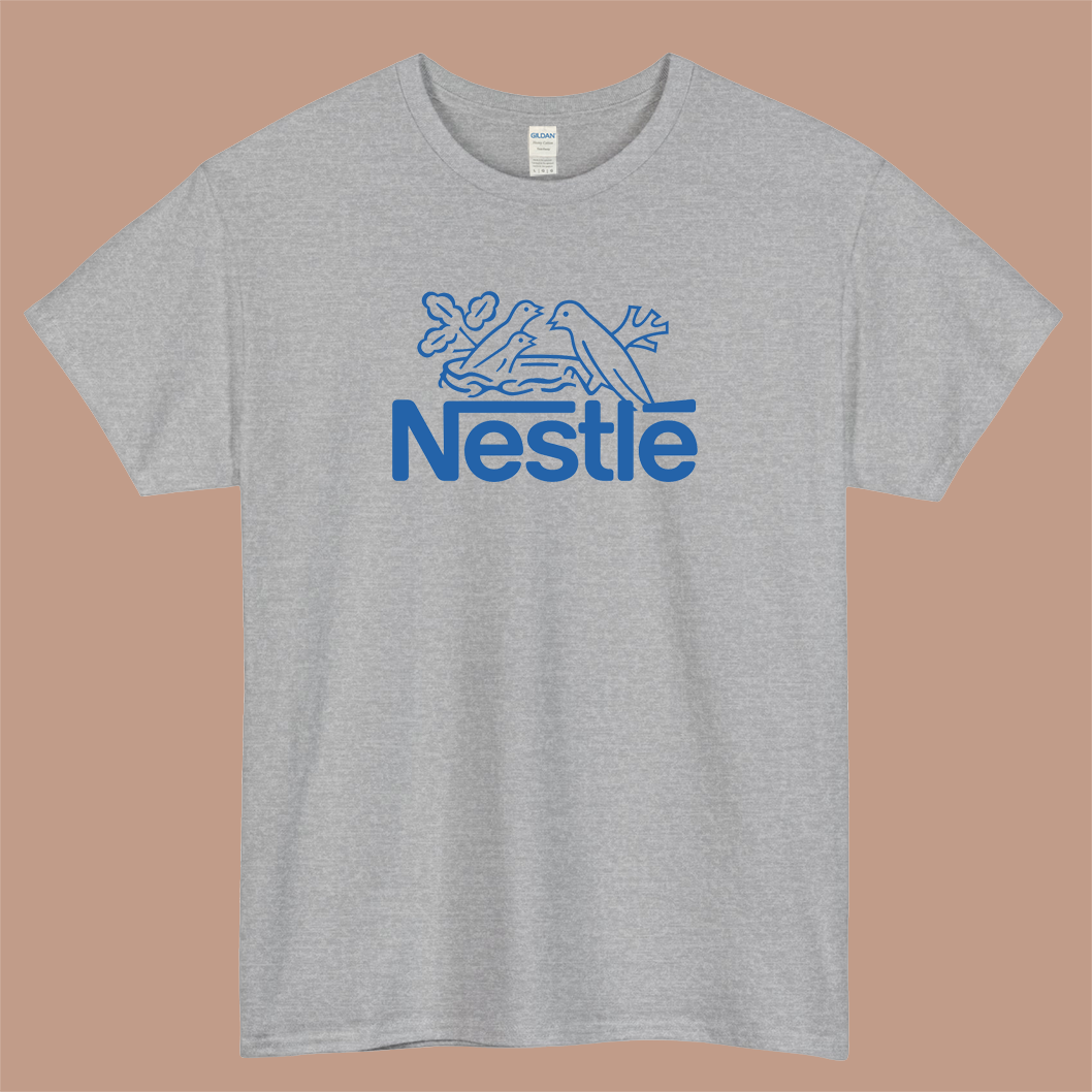 Nestle Logo Mens Unisex Short Sleeve T-Shirt Size S-3XL