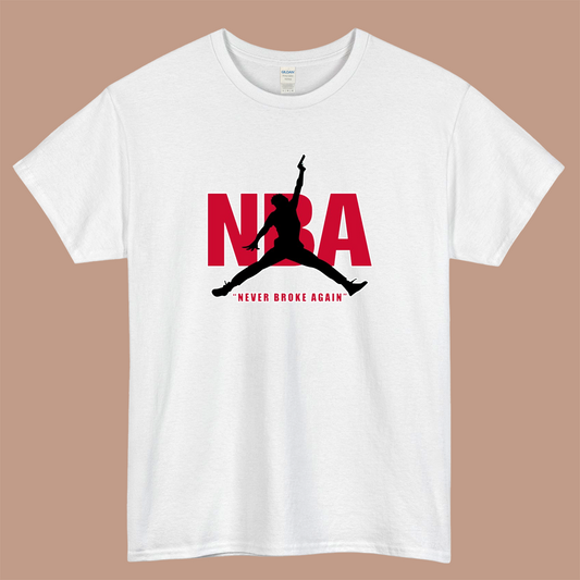 Never Broke Again Logo Mens Unisex Short Sleeve T-Shirt Size S-3XL - P