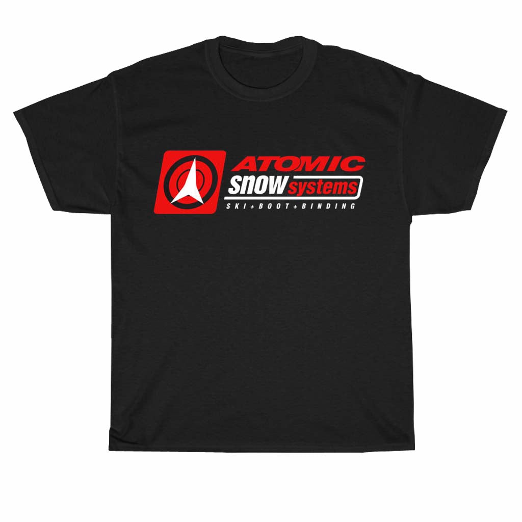 New ATOMIC SKI Logo Unisex Men's T Shirt Size S to 3XL