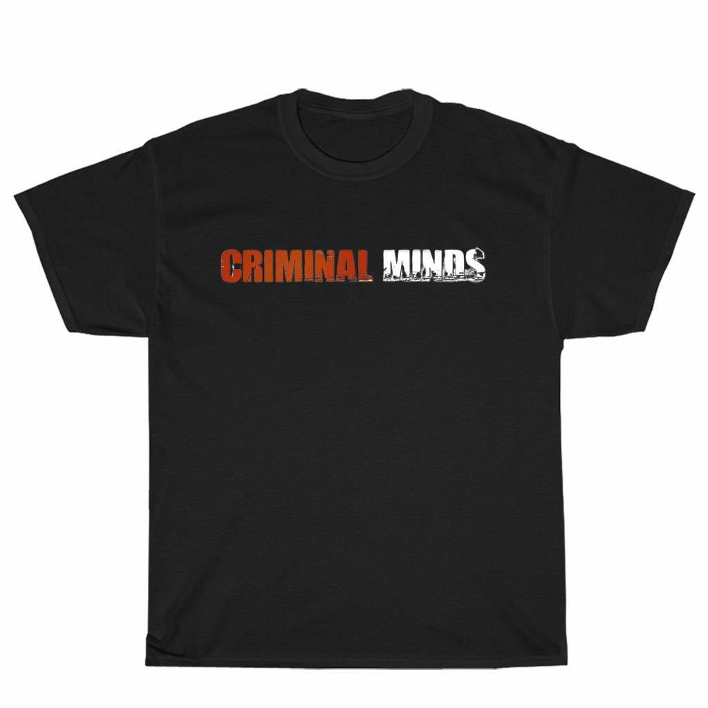 New Criminal Minds TV Series Logo T-Shirt American Funny Logo Unisex Men's T Shirt Size S to 3XL