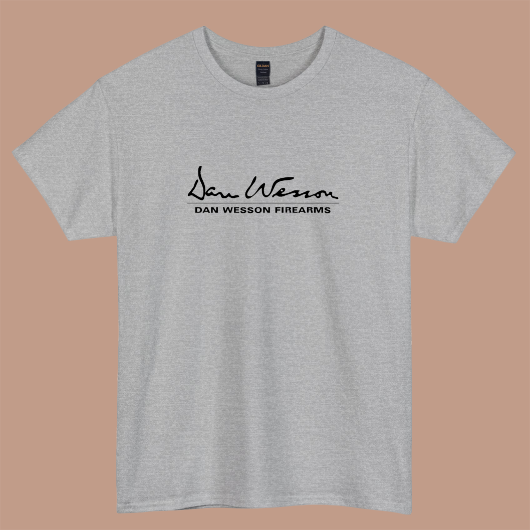 New Dan Wesson Firearms logo short sleeve t shirt size S-3XL -P