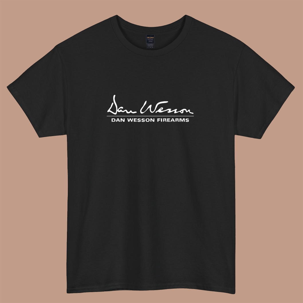 New Dan Wesson Firearms logo short sleeve t shirt size S-3XL -P