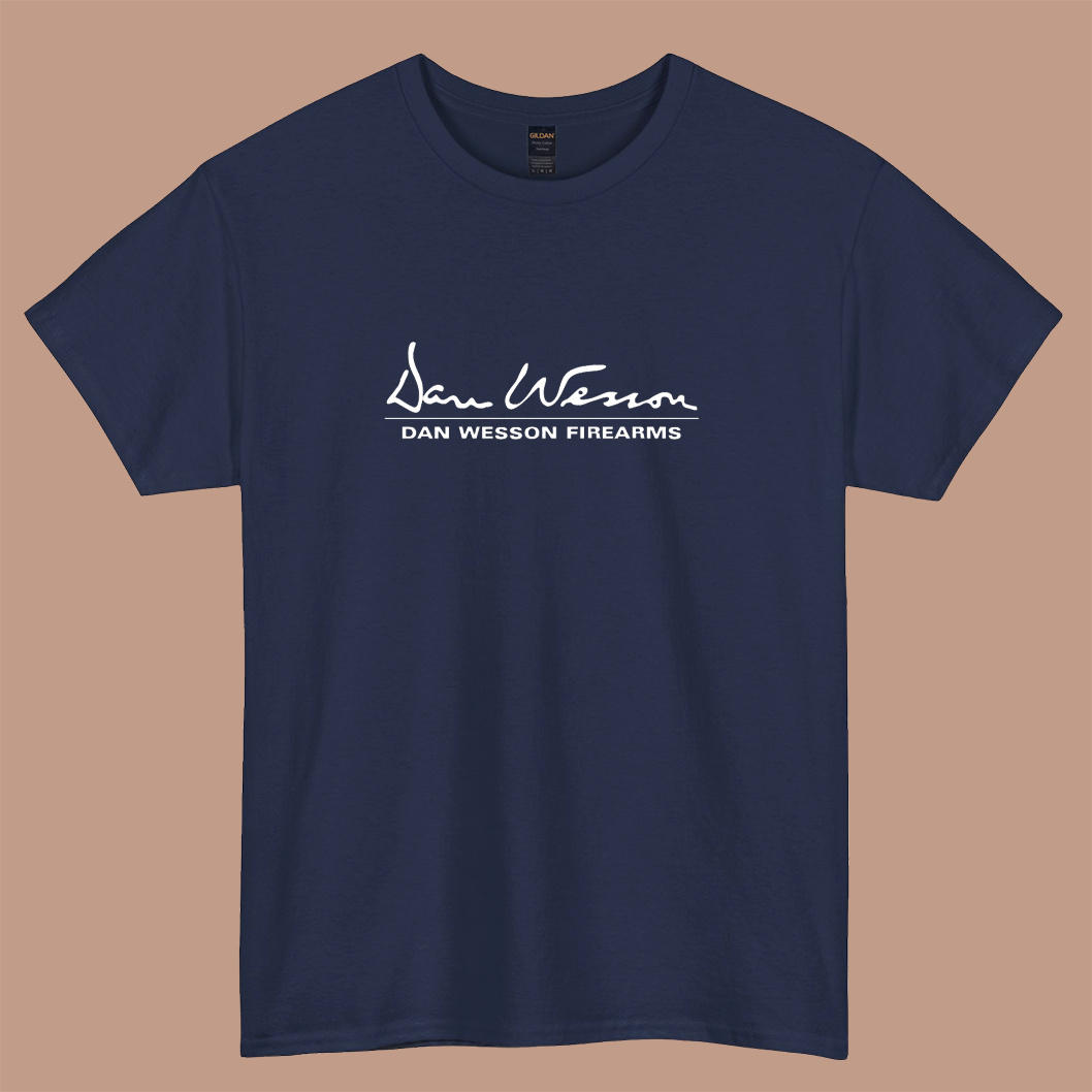 New Dan Wesson Firearms logo short sleeve t shirt size S-3XL -P