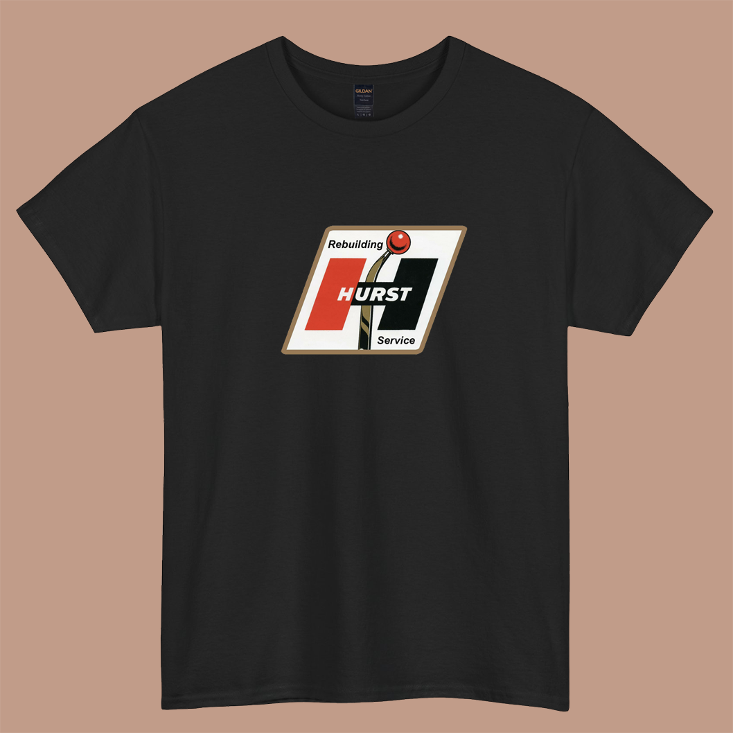 New Hurst logo short sleeve t shirt size S-3XL -P