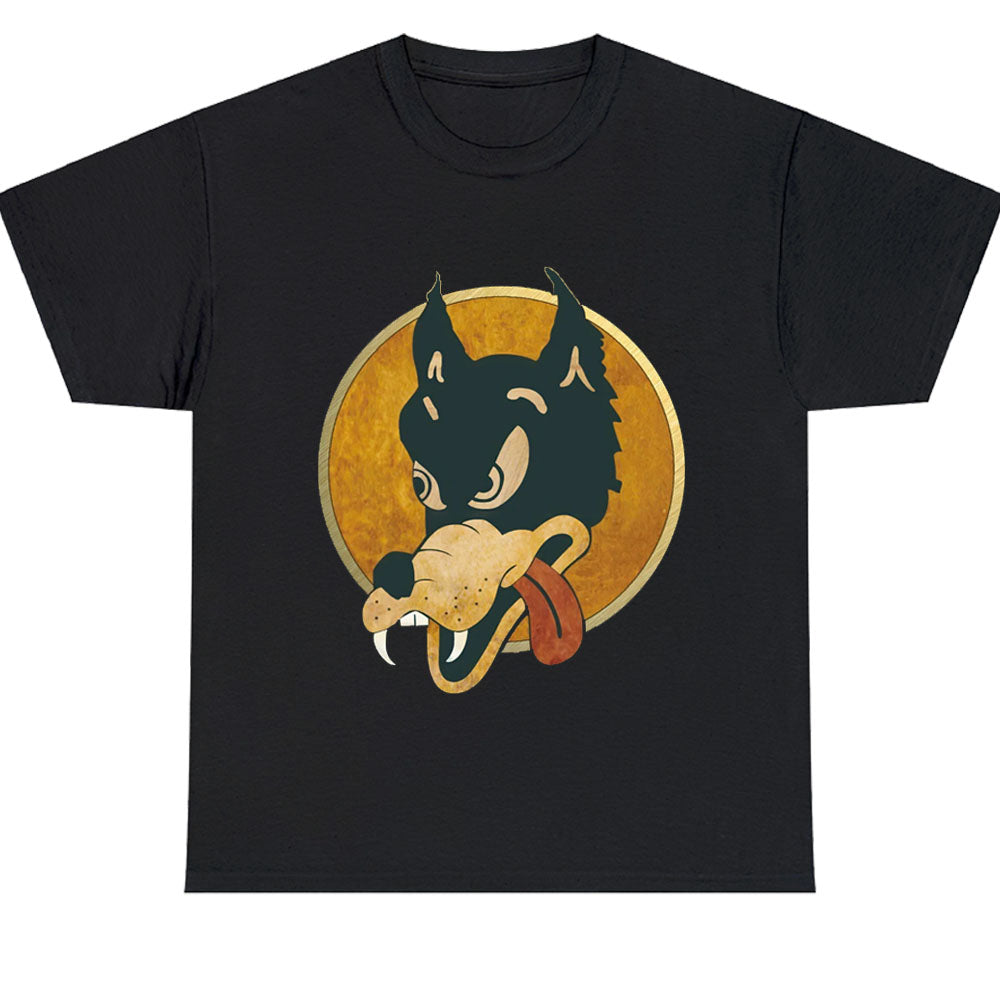 New Jerry Garcia Wolf Guitar Logo Men's Unisex T Shirt Size S to 3XL