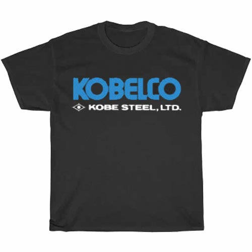 New KOBELCO CRANE Logo Men's Unisex T Shirt Size S to 3XL
