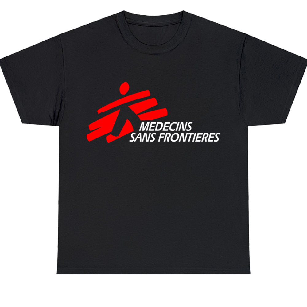 New Medecins Sans Frontieres MSF Doctor's Logo Men's Unisex T Shirt Size S to 3XL