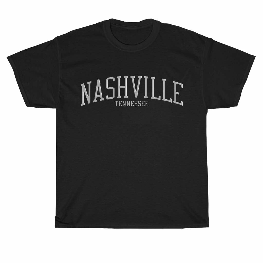 New Nashville Tennessee Logo Unisex Men's T Shirt Size S to 3XL