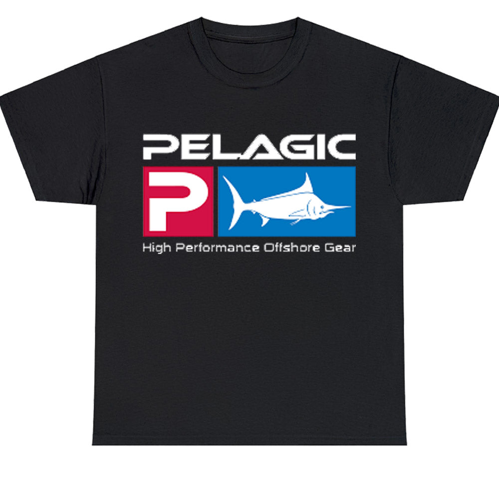 New Pelagic Fishing Logo Men's Unisex T Shirt Size S to 3XL
