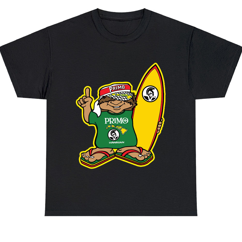 New Primo Hawaiis Original Beer Logo Men's Unisex T Shirt Size S to 3XL