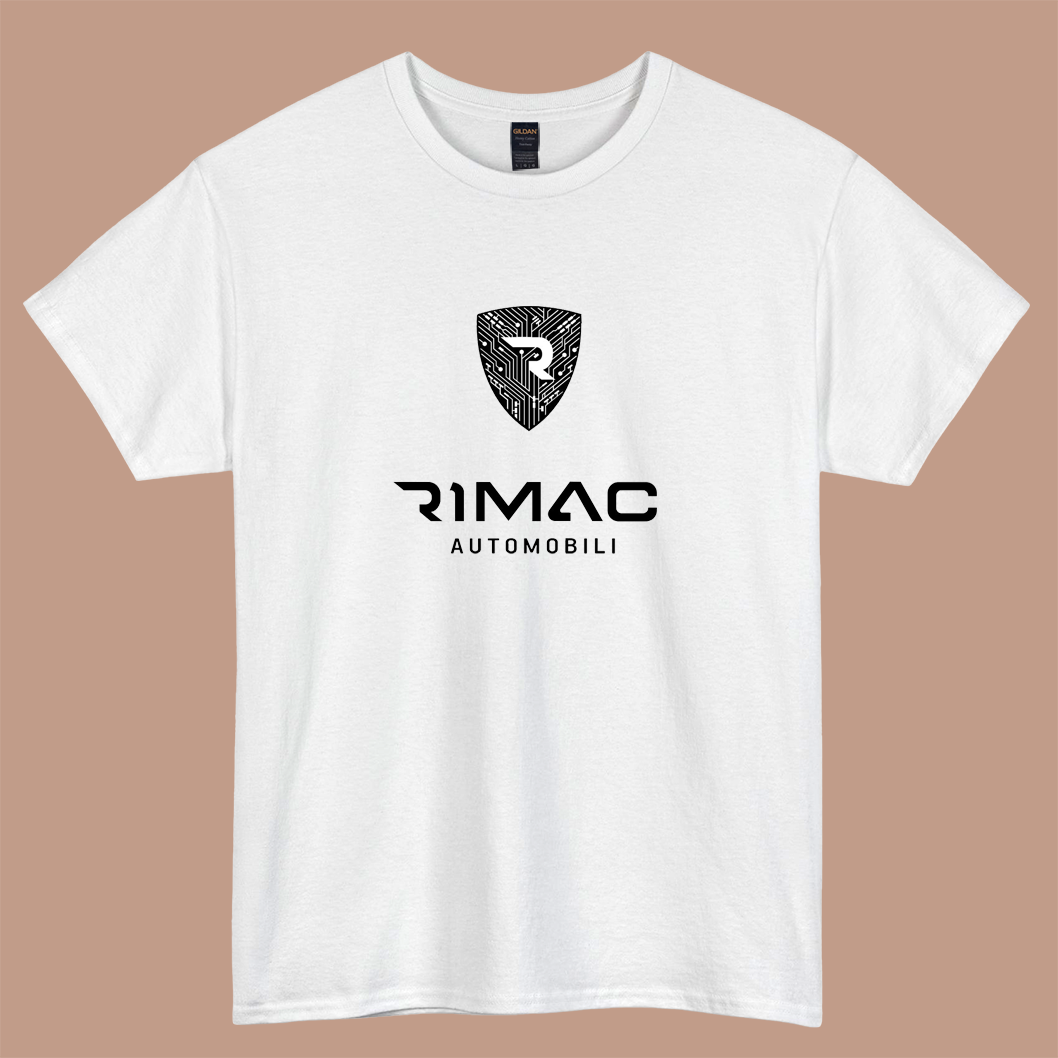 New Rimac Automobili Car Logo short sleeve t shirt S-3XL-P