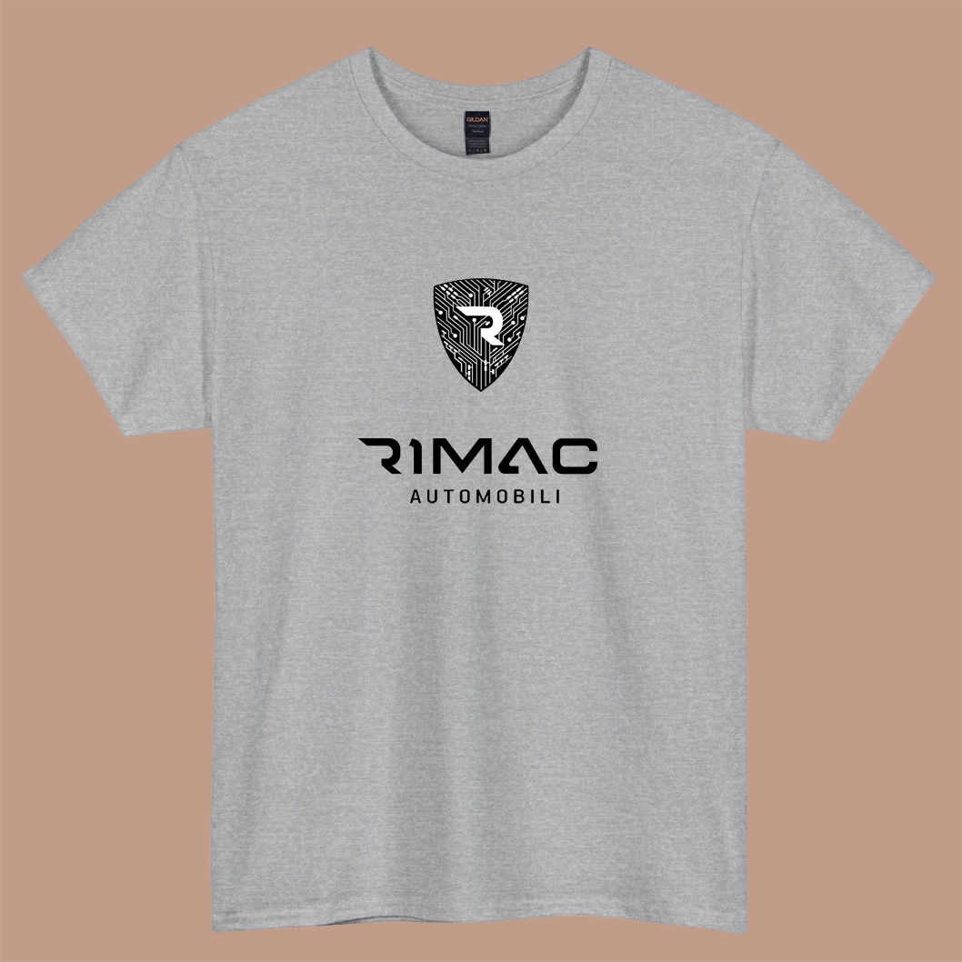 New Rimac Automobili Car Logo short sleeve t shirt S-3XL-P