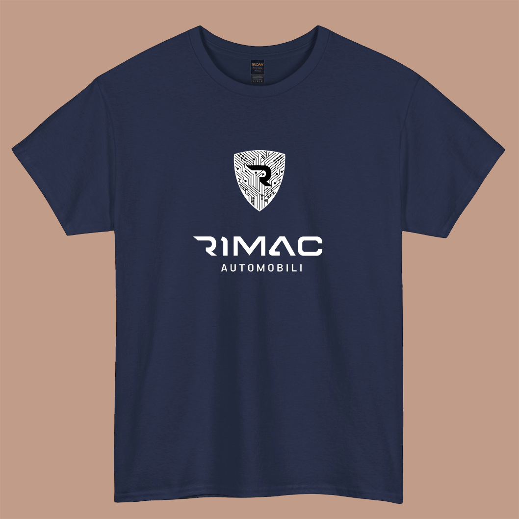 New Rimac Automobili Car Logo short sleeve t shirt S-3XL-P