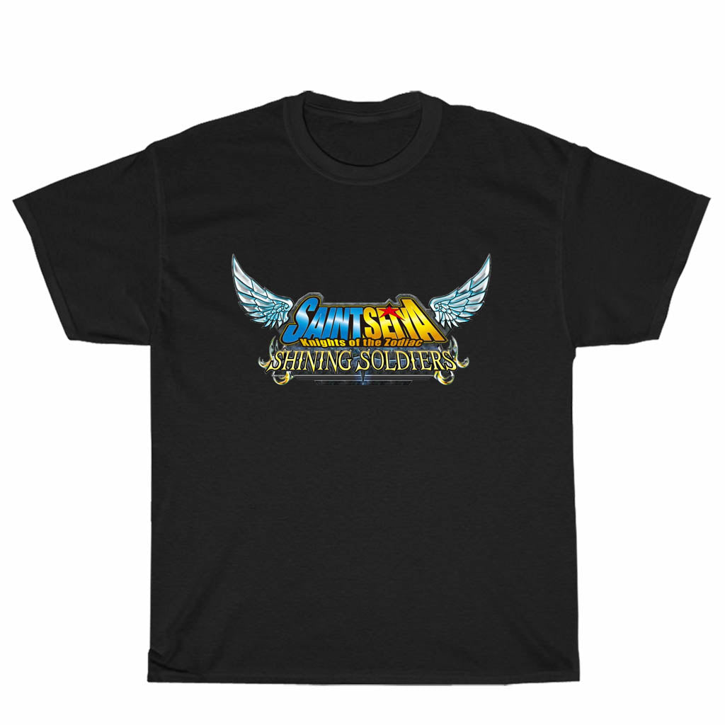 New Saint Seiya Knights of the Zodiac Logo Unisex Men's T Shirt Size S to 3XL