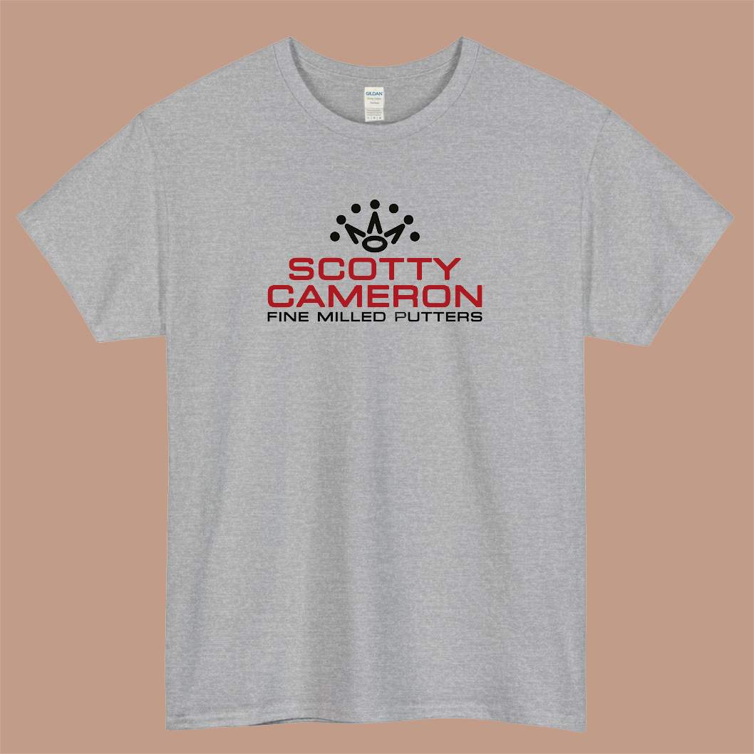 New Scotty Cameron Logo Mens Unisex Short Sleeve T-Shirt Size S-3XL - P