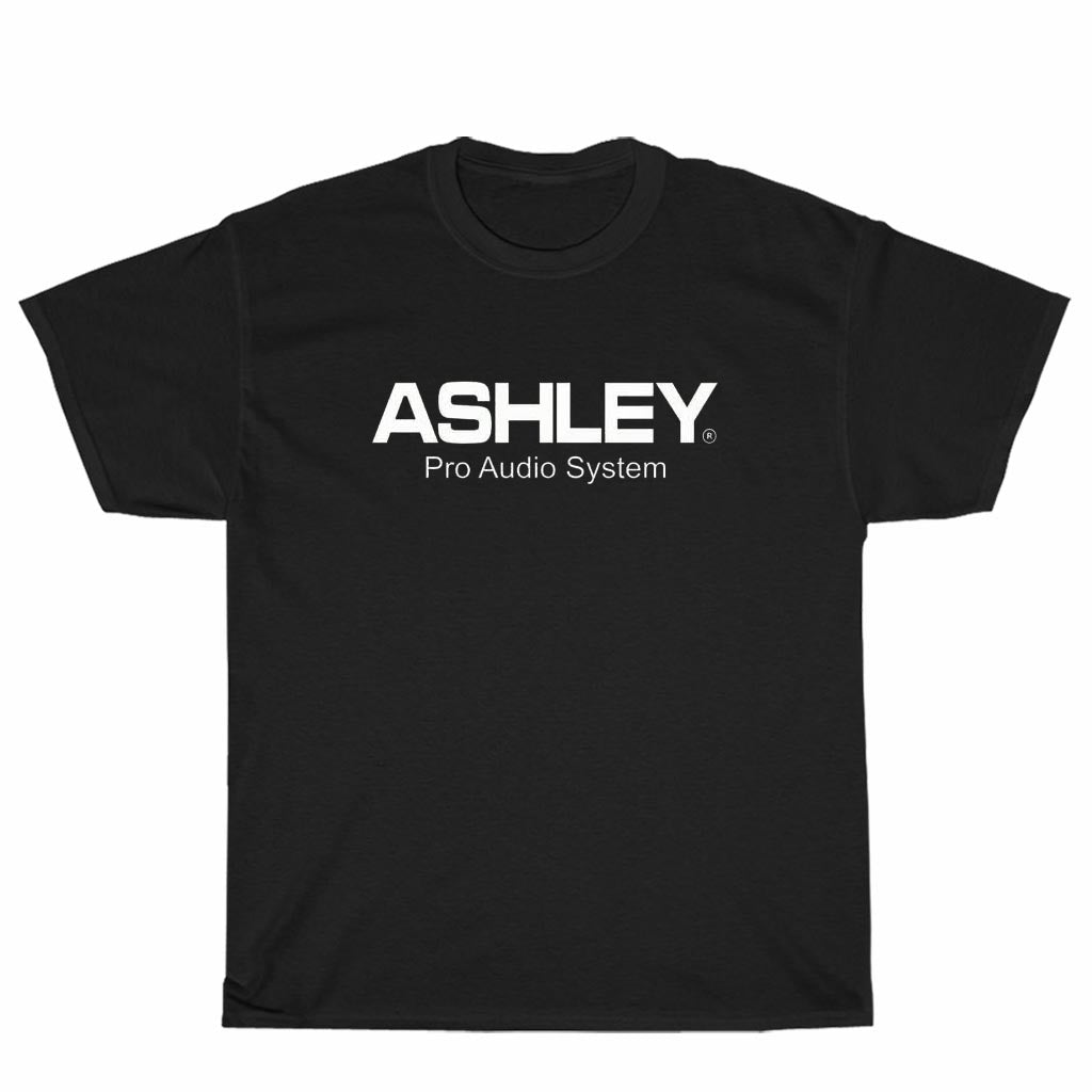 New Shirt Ashley Audio Logo American Funny Logo Unisex Men's T Shirt Size S to 3XL